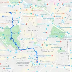 Ruta a pie por Milán: Duomo, Galleria Vittorio Emanuele II, Teatro alla Scala, Castello Sforzesco, Parco Sempione. Ideal para ver en Milán en 2 días.